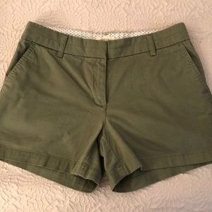 Green shorts